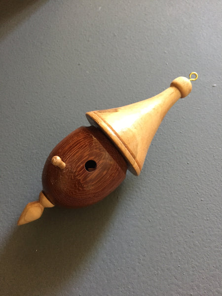 Handmade Wooden Birdhouse Ornament